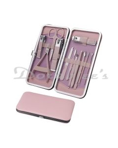 BUNGALOW BEAUTY MANICURE SET NAIL CLIPPERS  12PCS