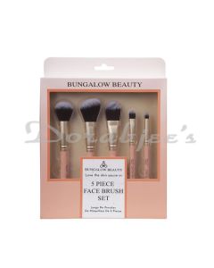 BUNGALOW BEAUTY  PREMIUM MAKEUP BRUSH SET OF 5