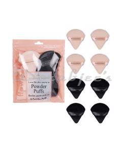 BUNGALOW BEAUTY  TRIANGLE POWDER PUFF SET OF 8