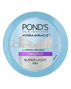 PONDS HYDRA MIRACLE SUPER LIGHT FACE GEL  HYALURONIC ACID & SALICYLIC 200 G