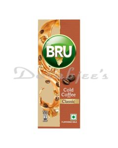 BRU COLD COFFEE CLASSIC TETRA PACK 180ML