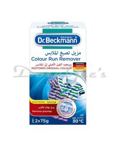 DR BECKMANN COLOR RUN  STAIN REMOVER 2X75ML