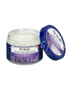DR TEALS EXFOLIATE & RENEW WITH LAVENDER EPSOM SALT BODY SCRUB 454G