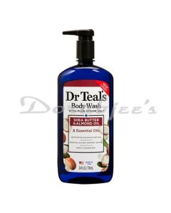 DR TEALS BODY WASH WITH PURE EPSOM SALT SHEA BUTTER & ALMOND OIL 710ML