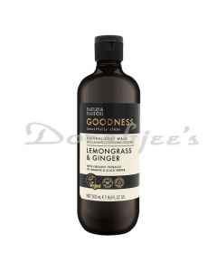 BAYLIS & HARDING GOODNESS NATURAL BODY WASH LEMONGRASS & GINGER 500ML