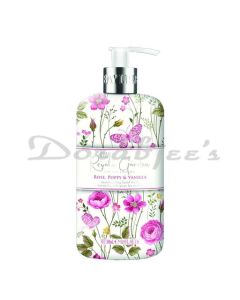 BAYLIS & HARDING ROYAL GARDEN HAND WASH ROSE POPPY & VANILLA 500ML