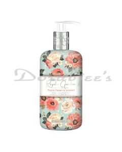 BAYLIS & HARDING ROYAL GARDEN HAND WASH PEACH PEONY & JASMINE 500ML