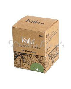 KALLA TULSI DHOOP CONES 40U