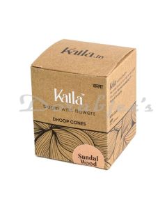 KALLA SANDAL DHOOP CONES 40U