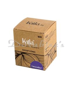 KALLA LAVENDER DHOOP CONES 40U