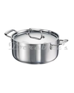 TRAMONTINA CASSEROLE 24 FUSAO 24CM TRIPLY CERAMIC CASSEROLE