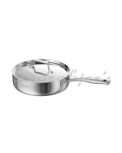 TRAMONTINA DEEP SAUTE PAN 24 AEION 24CM TRIPLY DEEP SAUTÉ PAN WITH SS LID