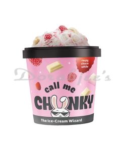 CALL ME CHUNKY RASPY CHOCO WHITE ICE CREAM 330ML