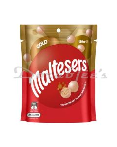 MALTESERS CHOCOLATE GOLD POUCH 130G