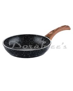 WESTINGHOUSE BLACK MARBLE SERIES FRYING PAN 24 CM WITH MARBLE COATING 3LAYER FORGED ALUMINUM