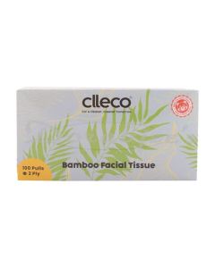 CLLECO BAMBOO FACIAL TISSUE100 PULLS 2PLY