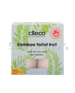 CLLECO BAMBOO TOILET ROLL  PACK OF 4