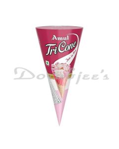 AMUL ICE CREAM TRICONE TWO IN ONE  120ML