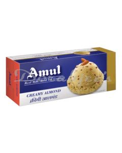 AMUL FAMILY PACK ICE CREAM CREAMY ALMOND 750ML