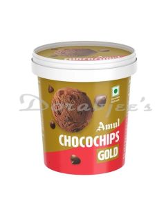 AMUL ICE CREAM JUMBO CUP CHOCO CHIP GOLD 125ML