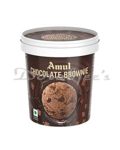 AMUL ICE CREAM JUMBO CUP CHOCOLATE BROWNIE 125ML