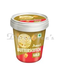 AMUL ICE CREAM JUMBO CUP BUTTERSCOTCH GOLD 125 ML