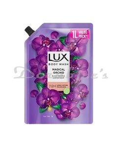 LUX MAGICAL ORCHID BLACK ORCHID & JUNIPER SCENT FRAGRANT BODY WASH REFILL 1 LTR