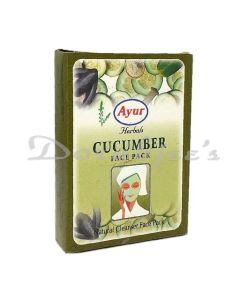 AYUR HERBALS CUCUMBER FACE PACK 25G