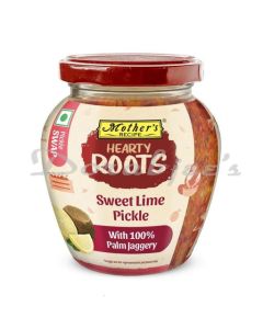 MOTHERS RECIPE HEARTY ROOTS LIME PICKLE WITH 100% PALM JAGGERY 350G