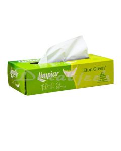 LIMPIAR FACIAL TISSUE BOX 100PULLS 2PLY 20X20CM