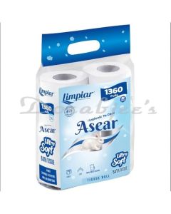 LIMPIAR ASEAR TOILET ROLL 4IN1 PREMIUM 2PLY 500G