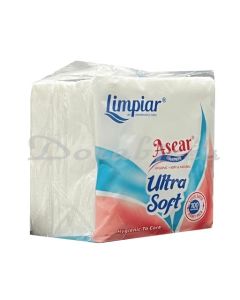LIMPIAR TISSUE NAPKIN 100 SHEET 1PLY 30X30 PREMIUM