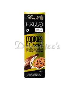 LINDT CHOCOLATE COOKIES & CREAM CHOCOLATE  100G