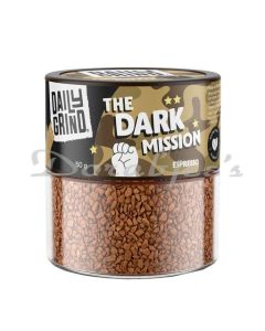 DAILY GRIND THE DARK MISSION ESPRESSO COFFEE 50G MADE FROM RICH, 100% ARABICA COFFEE 50G