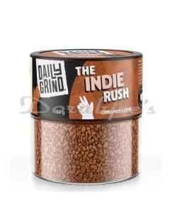 DAILY GRIND THE INDIE RUSH CINNAMON COFFEE 50G CRAFTED FROM 100% ARABICA BEANS