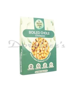 HEALTHY SPOON BOILED CHICKPEAS KABULI CHANA 250G