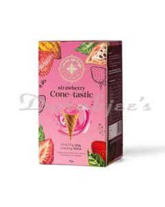 CACAO SPRINGS CHOCOLATE & NUT DELICACY TREATS STRAWBERRY CONETASTIC 70G