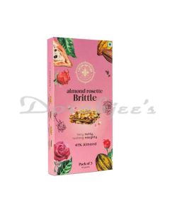 CACAO SPRINGS CHOCOLATE & NUT DELICACY TREATS ALMOND ROSETTE BRITTLE 3PC 43 5G