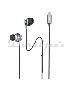 GM G+ TYPE C WIRED EARPHONE HD MIC 14MM DRIVERS PURE BASS SOUND