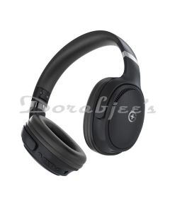 GM G+ HEADPHONES BLACK BT 53 55H LOW LATENCY PURE BASS DUAL PAIRING 4 PLAY MODES