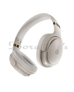 GM G+ HEADPHONES WHITE  BT 53 55H LOW LATENCY PURE BASS DUAL PAIRING 4 PLAY MODES
