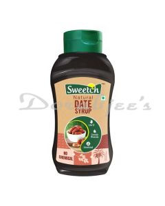 SWEETCH DATE SYRUP  VEGAN 100% NATURAL LOW GI RICH IN MINERALS SULFUR BLEACH FREE SQUEEZE BOTTLE