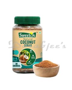 SWEETCH COCONUT SUGAR  100% NATURAL LOW GI RICH IN MINERALS SULFUR & BLEACH FREE FREE FLOW