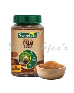 SWEETCH PALM SUGAR  100% NATURAL LOW GI RICH IN MINERALS SULFUR & BLEACH FREE FREE FLOW