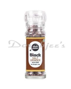 URBAN PLATTER BLACK ROCK SALT GRINDER 100G