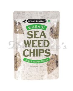URBAN PLATTER WASABI SEAWEED NORI CHIPS 35G