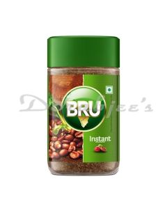 BRU INSTANT COFFEE POWDER  RICH AROMA GRANULES 75 G JAR