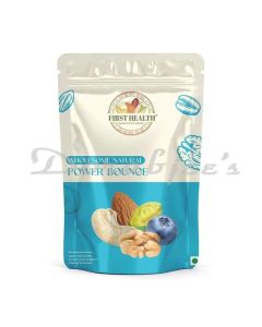 FIRST HEALTH POWER BOUNCE MIX NUTS STAND UP ZIPPER POUCH NET WEIGHT 180 G