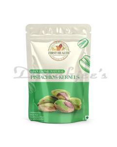 FIRST HEALTH PISTACHIOS KERNELS STAND UP ZIPPER POUCH NET WEIGHT 145 G