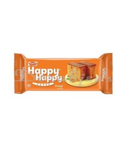 PARLE  HAPPY HAPPY ORANGE CAKE SLICES WITH EGG 35G